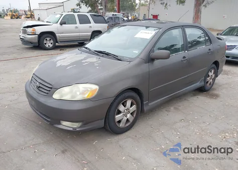 2004 Toyota Corolla S from USA, damaged, VIN 1NXBR32E64Z326386